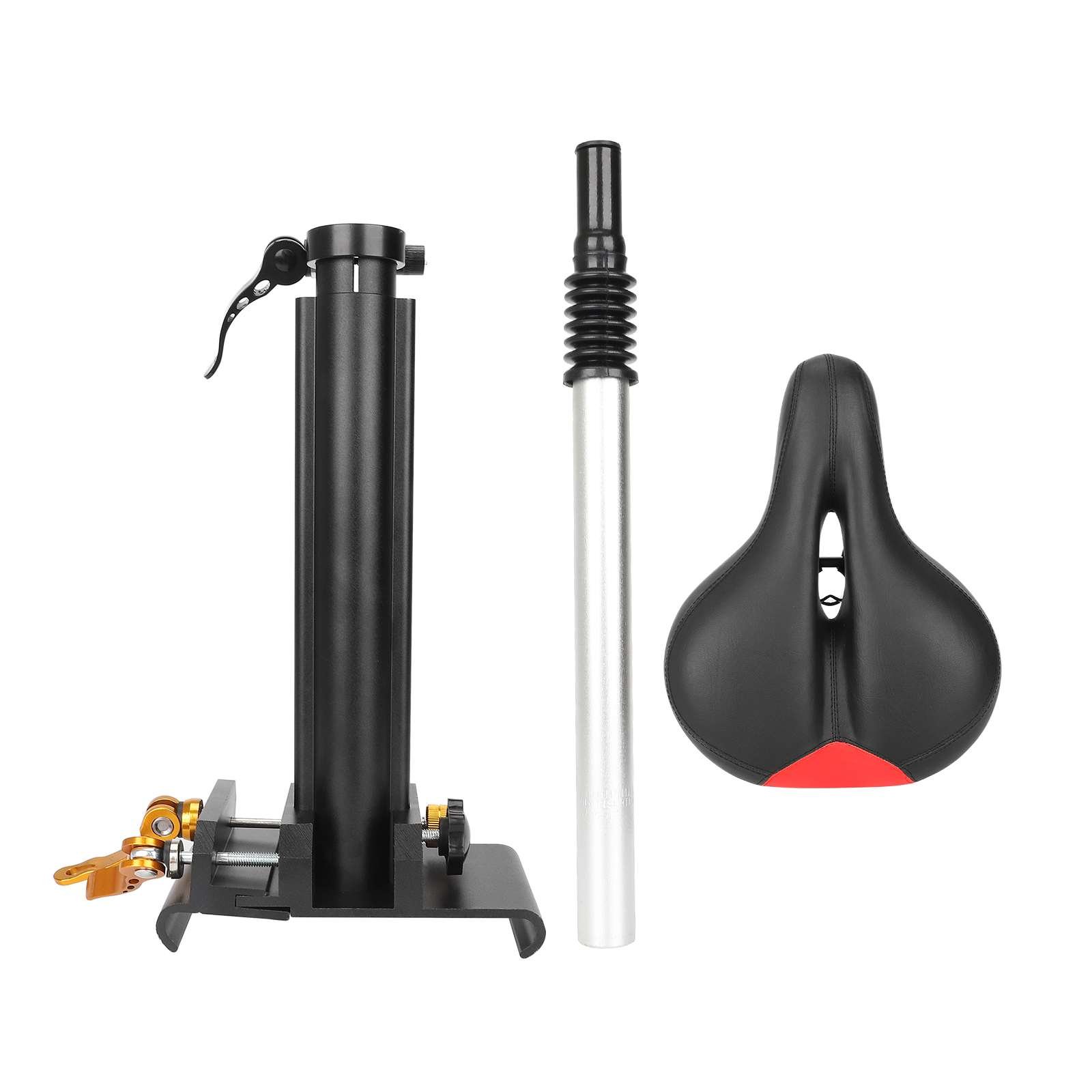 Șa pliabilă din aliaj de aluminiu, neagră, pentru Xiaomi Mijia 1S, M365 PRO, PRO2