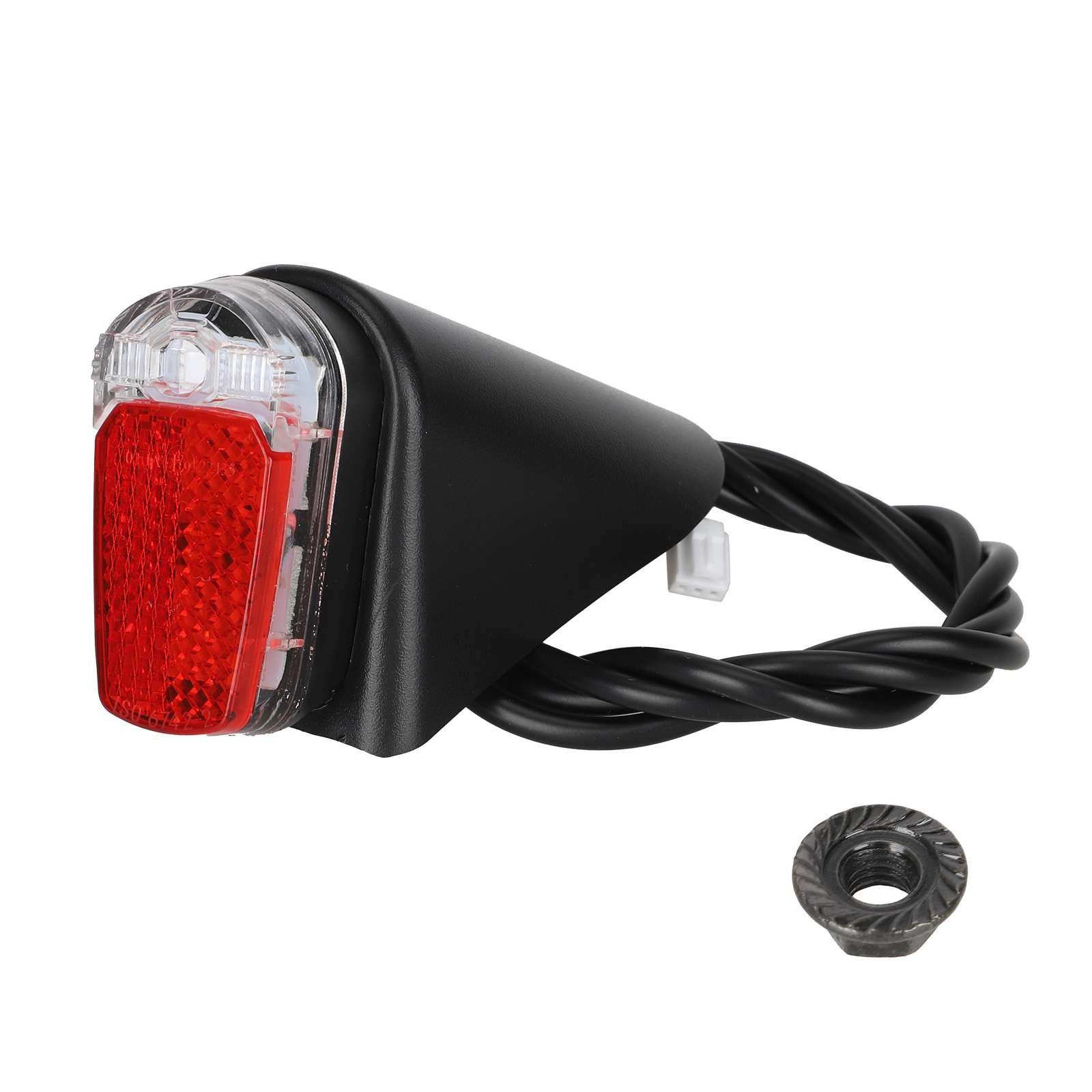 Stop spate original, negru, cu suport și 1 piuliță, pentru DUCAT-Jeep/Pro II, Xiaomi 4