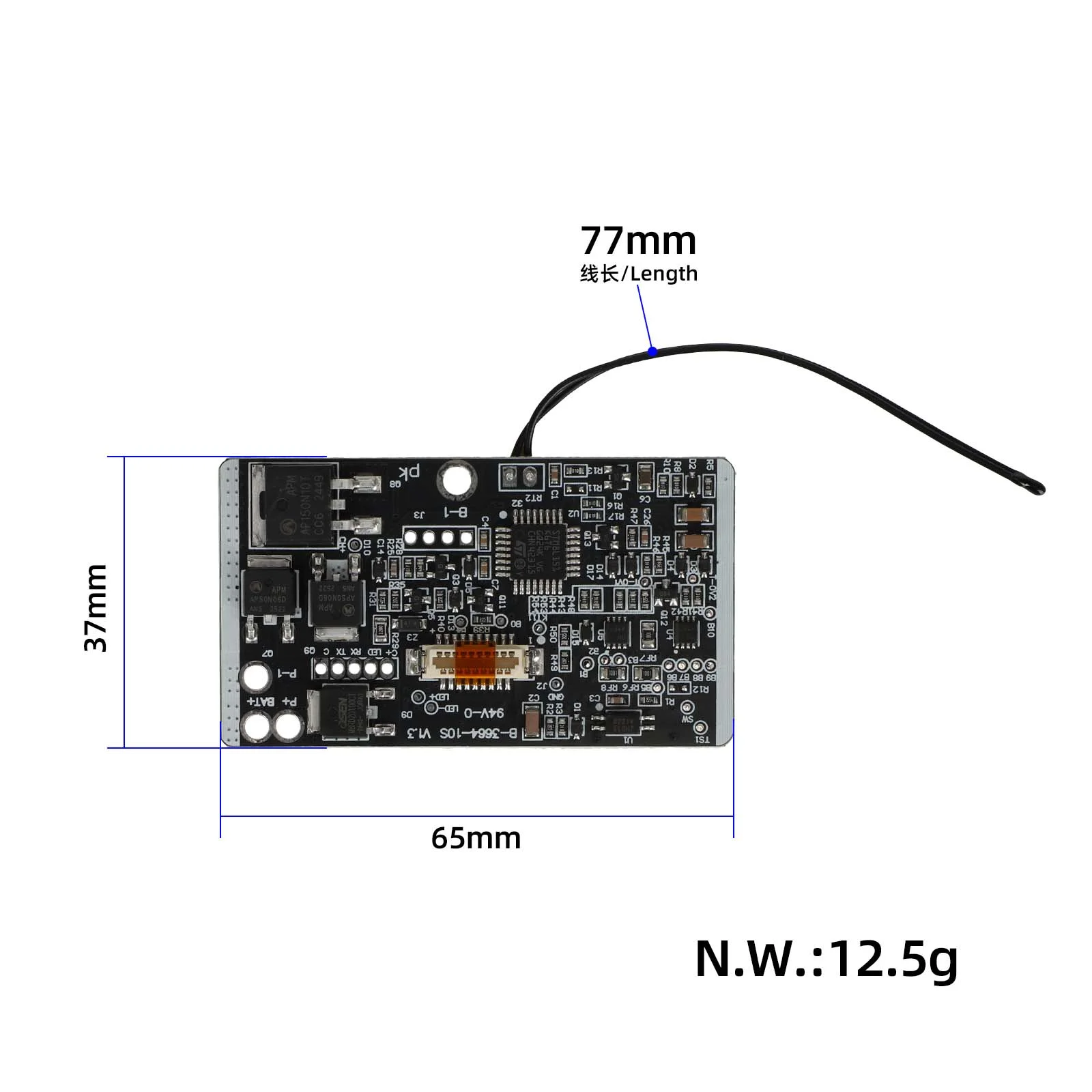 Placă BMS fără cabluri pentru Xiaomi M365