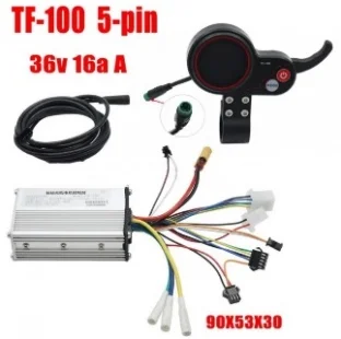 Afișaj TF-100 5 pini, controler 36V 16A, cablu de conectare