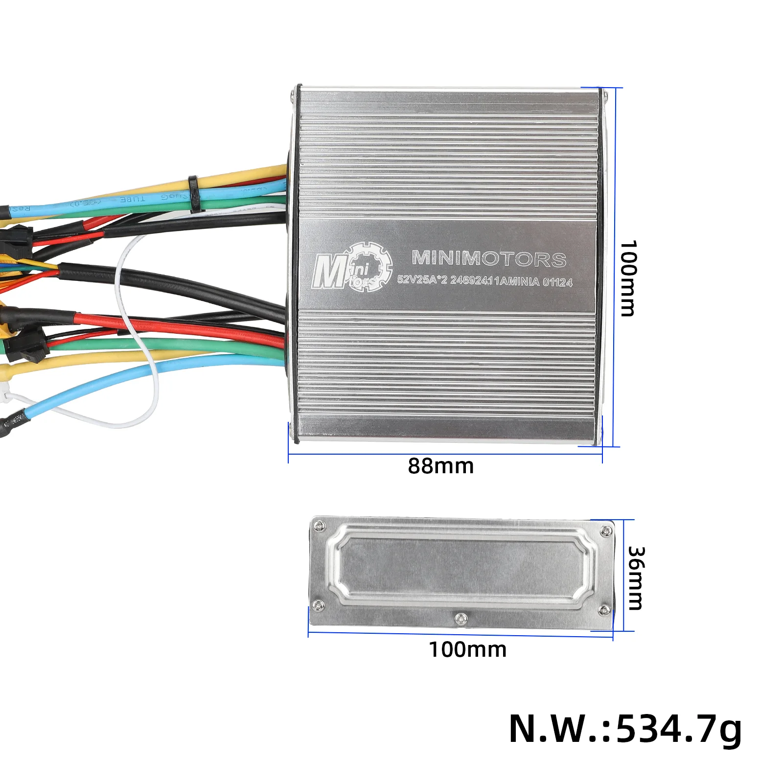 Controler 52V25A cu două motoare, pentru DUALTRON AMINIA LONG BODY
