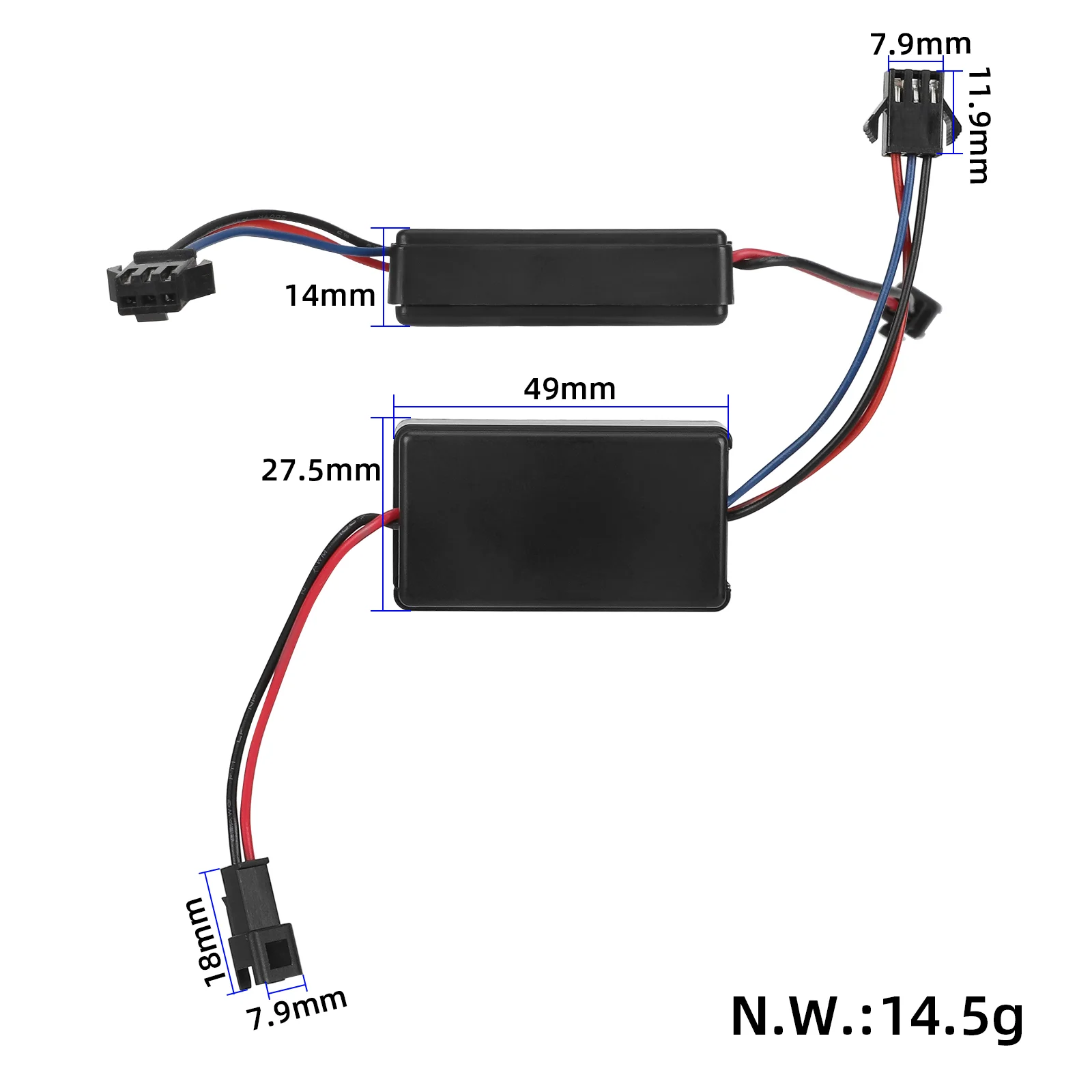 Placă de bază LED pentru DUALTRON SPIDER, DUALTRON EAGLE, DUALTRON X2