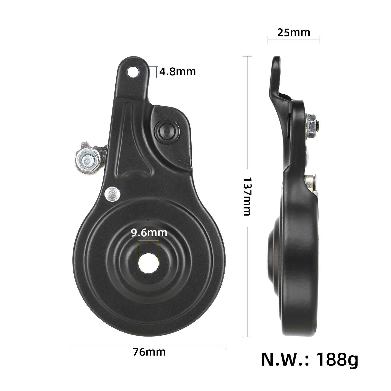 Husă pentru frână cu tambur 60, orificiu 10 mm, ecologică