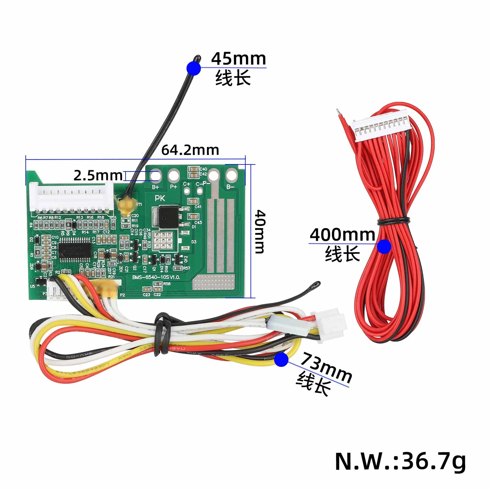 Placă de protecție BMS cu cablu pentru baterie, pentru Ninebot F20/F25/F30/F40