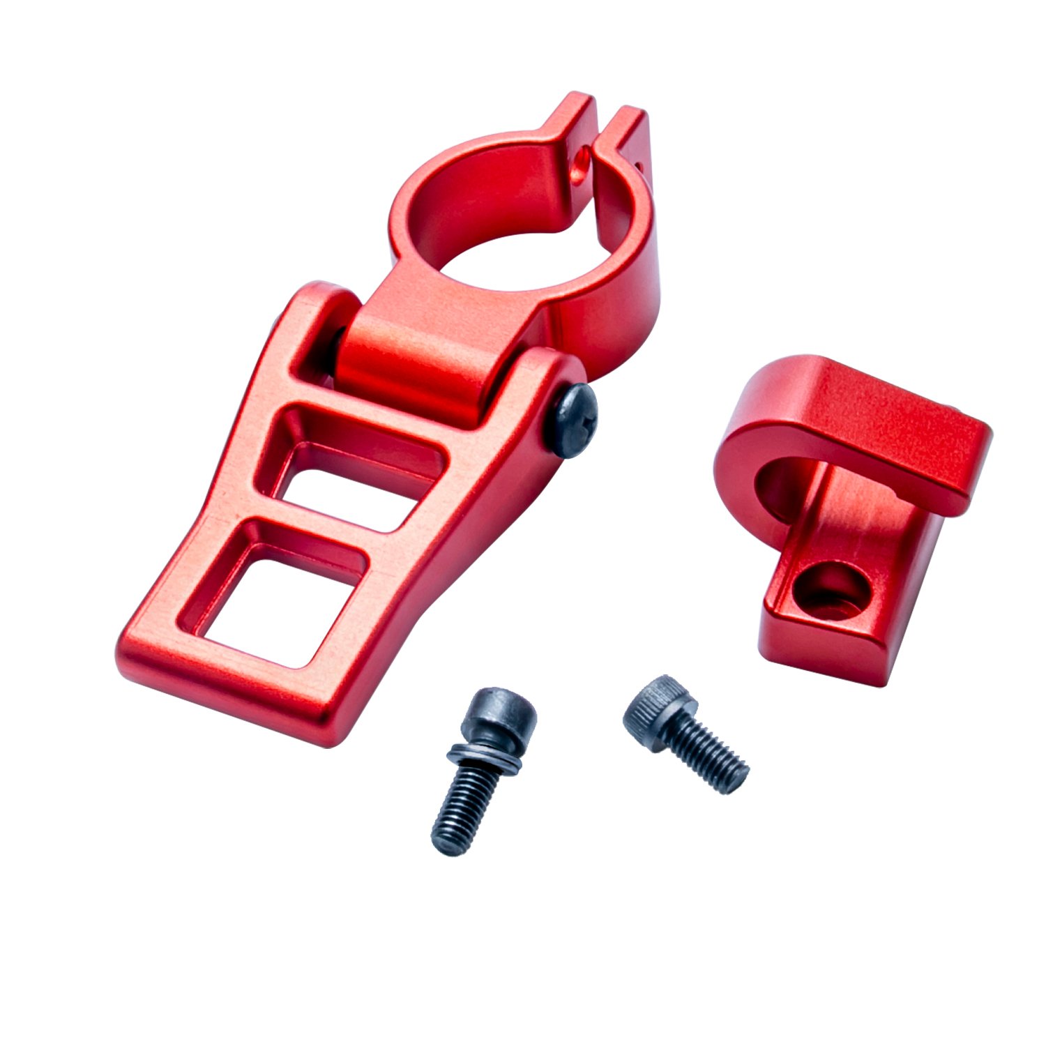 Cârlig de pliere roșu pentru fixarea barei verticale, set, pentru Zero 10X, 8X, Speedual
