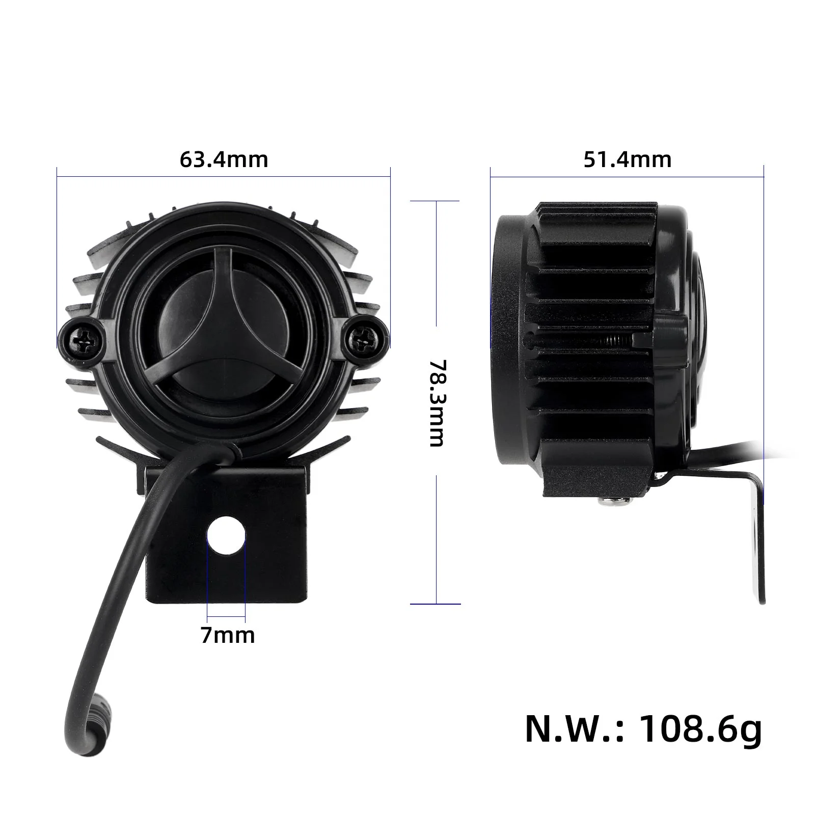 Far LED pentru Kukirin C1 Pro, Kukirin