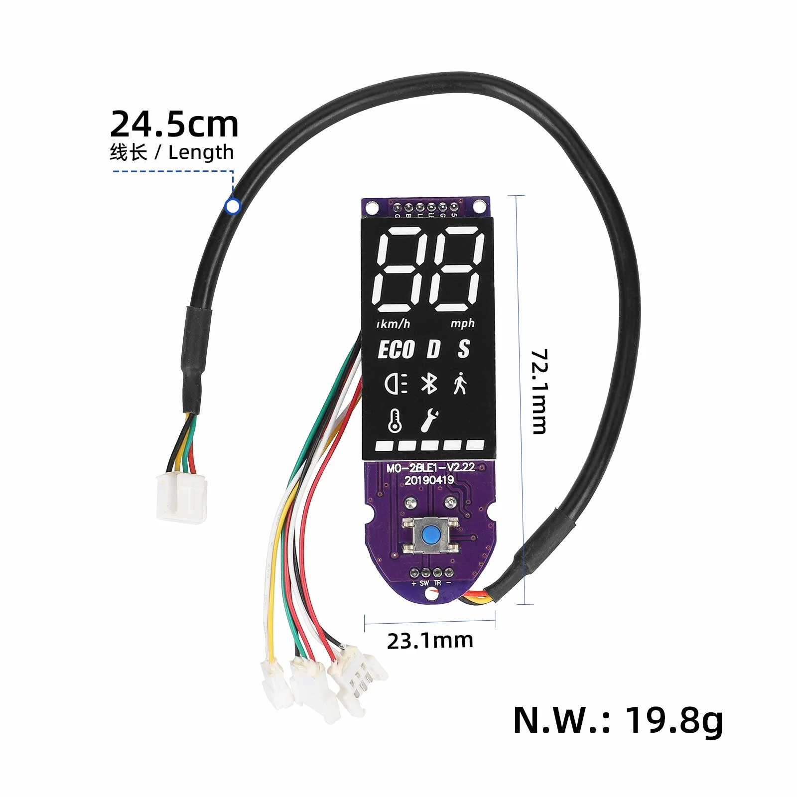 Afișaj cu modul Bluetooth, pentru controler Max G30, Xbot
