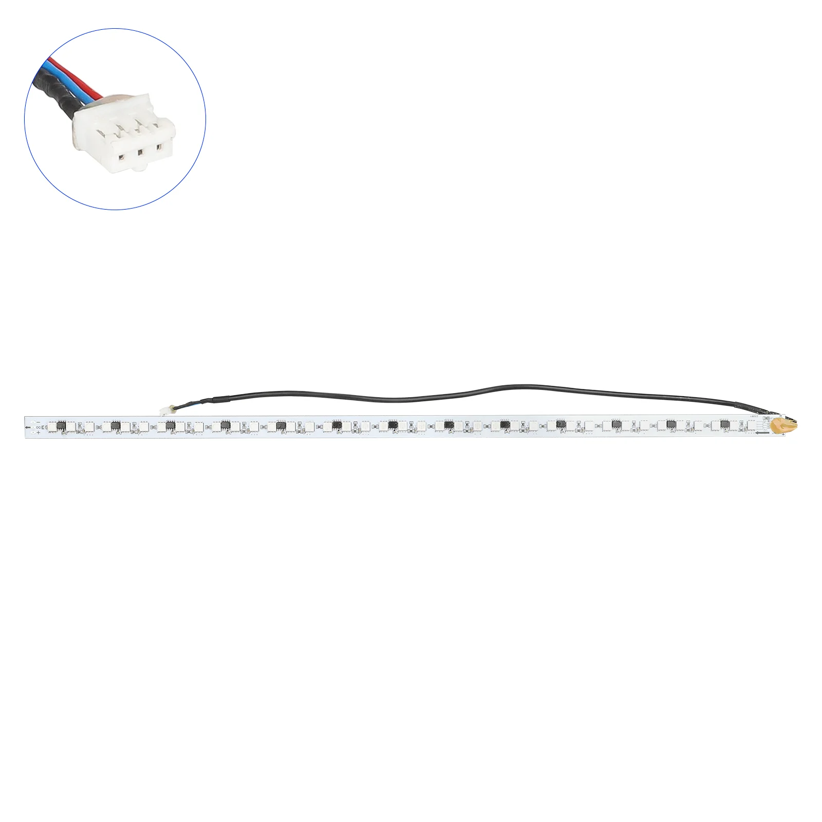 Lumină laterală LED stânga, scurtă, 450mm, pentru DUALTRON
