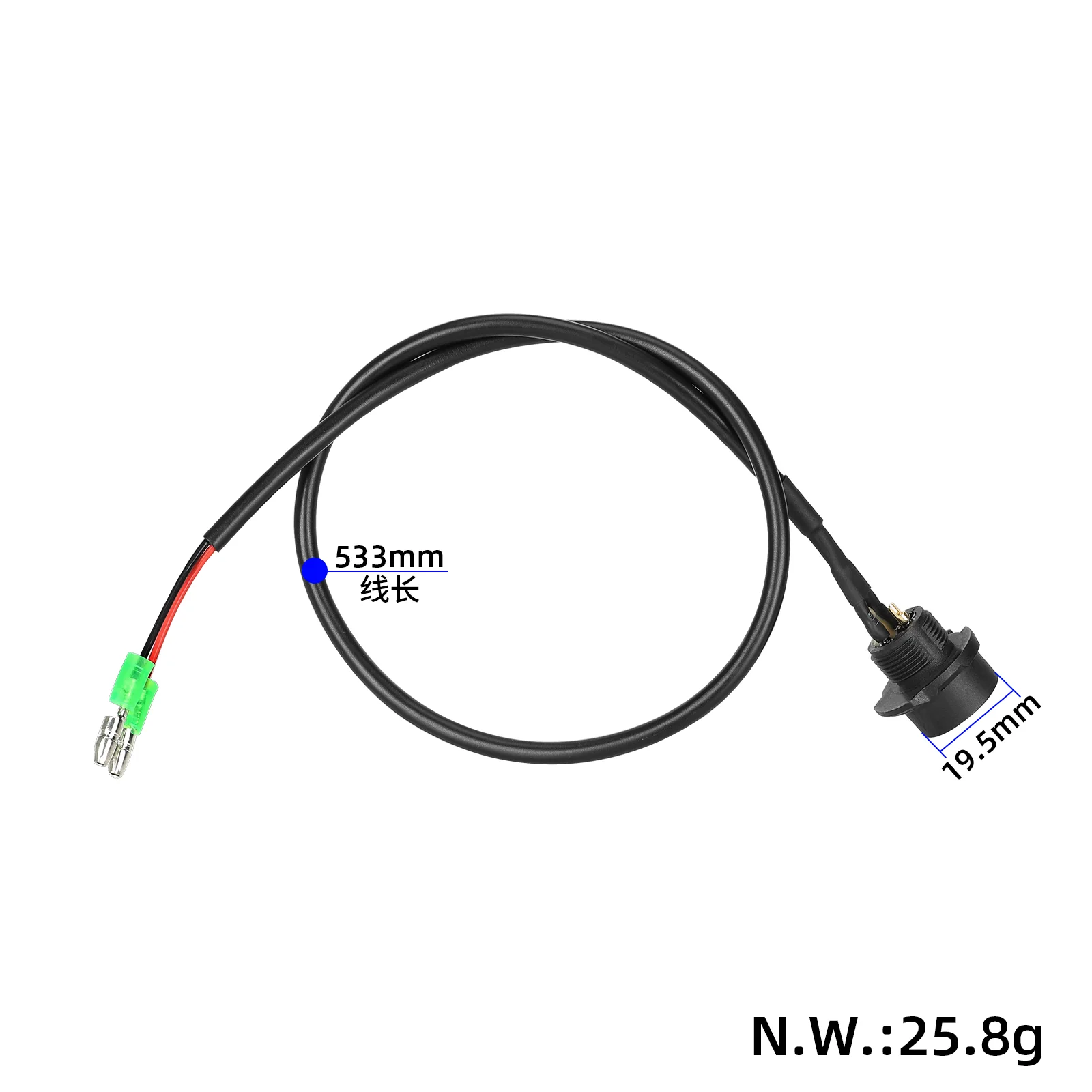 Port de încărcare cu cap LP16 3 pini, pentru DUALTRON MINI