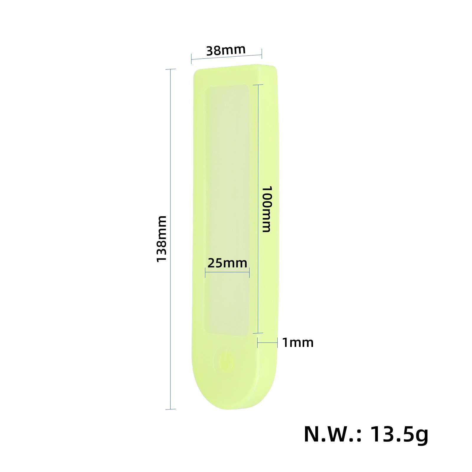 Husă pentru afișaj/bord din silicon verde, pentru Mijia M365, Xiaomi Mijia Scooter