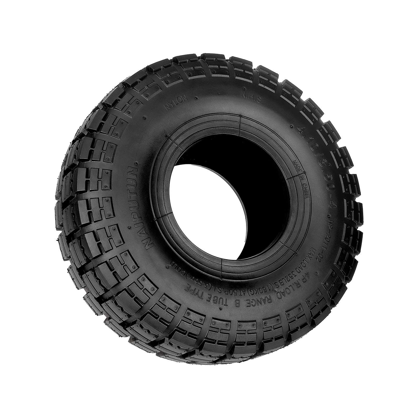 Anvelopă tubeless 4.10/3.50-4, pneumatică, Naiputun