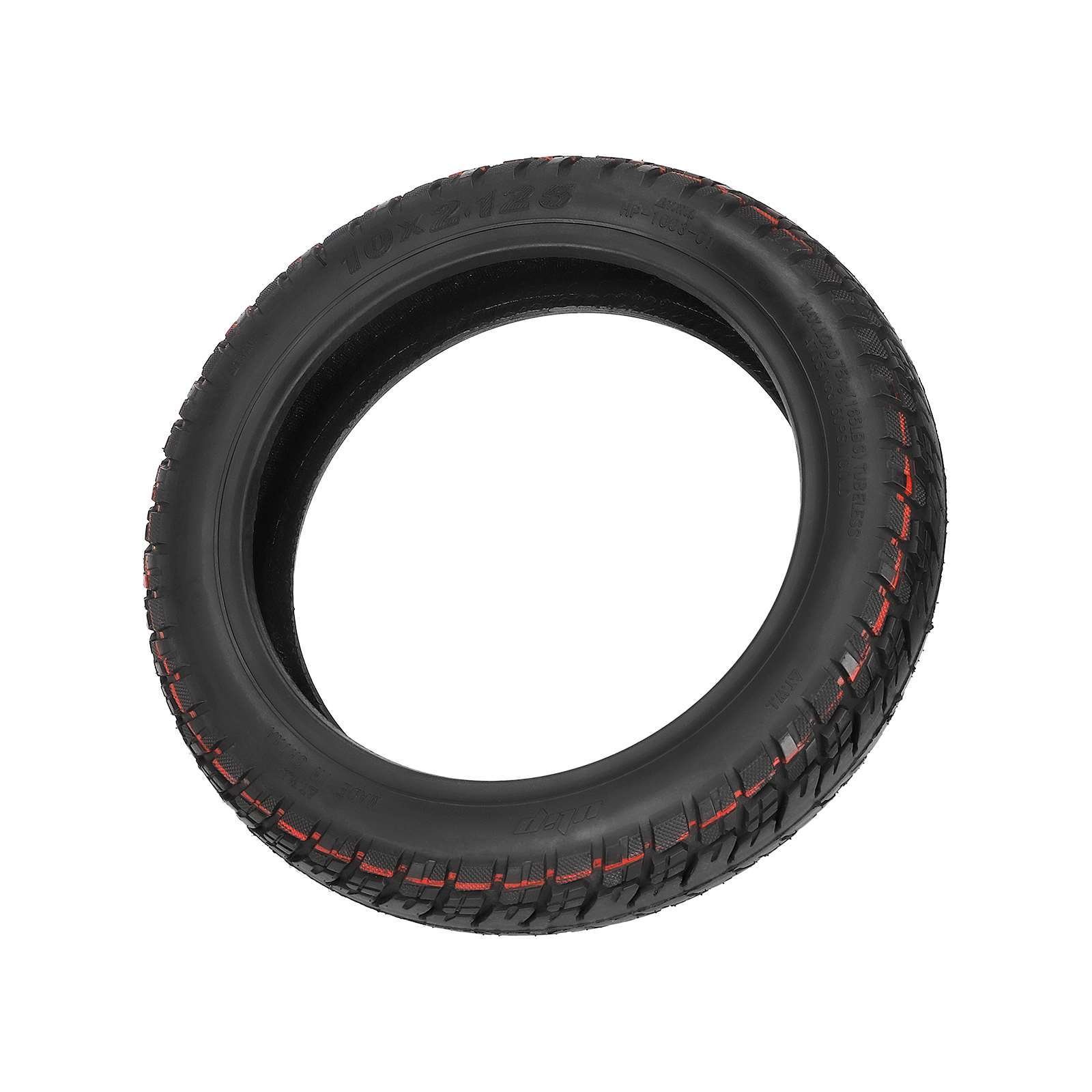 Anvelopă tubeless auto-reparabilă 10*2.125 cu valvă, pentru Ninebot F20, F25, F30, Ulip