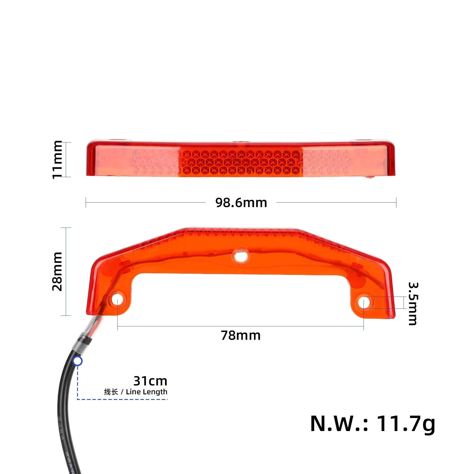 Ansamblu stop pentru Kukirin G3 Pro