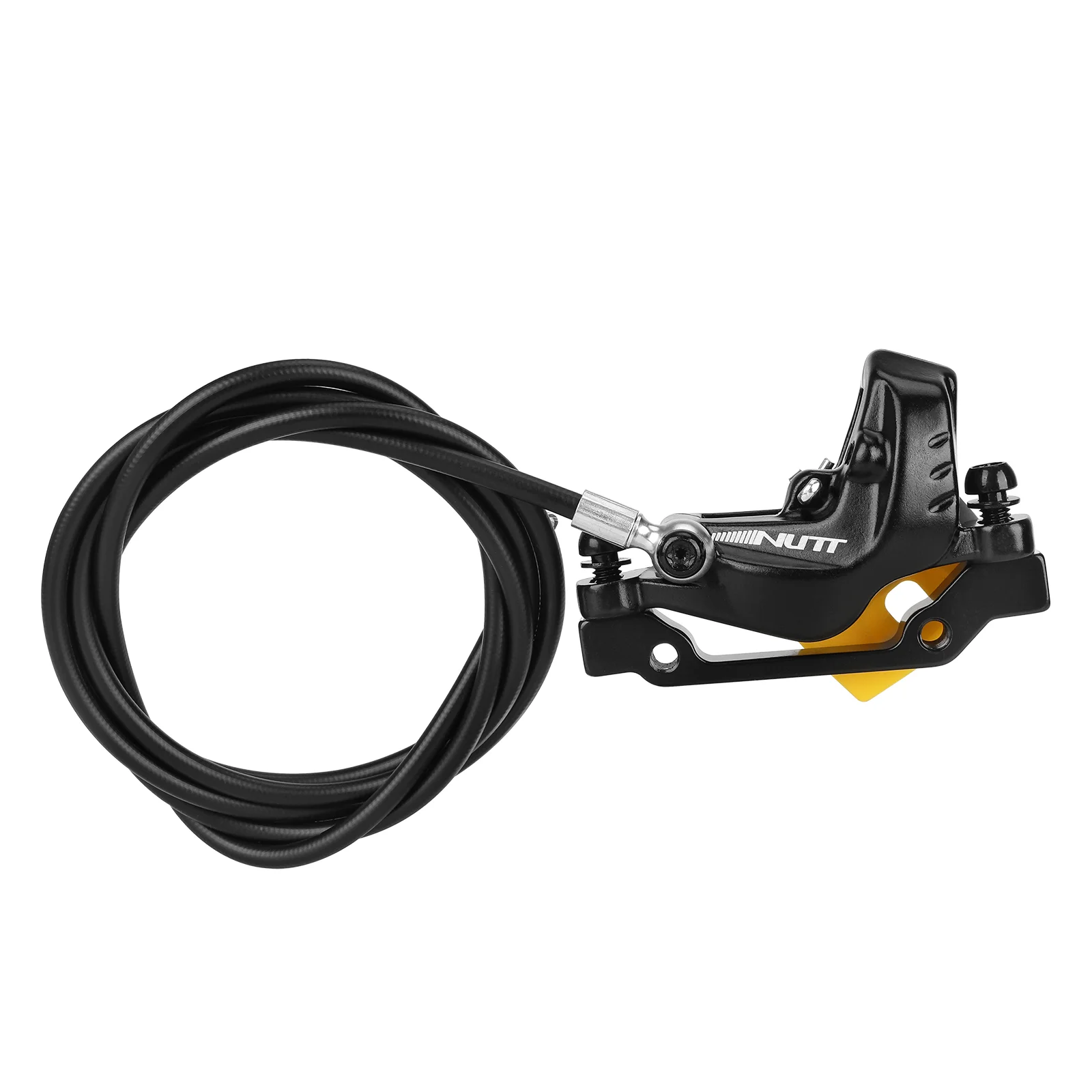 Etrier de frână cu disc hidraulic cu 4 pistoane, stânga față, pentru trotinete KuKirin, Nutt