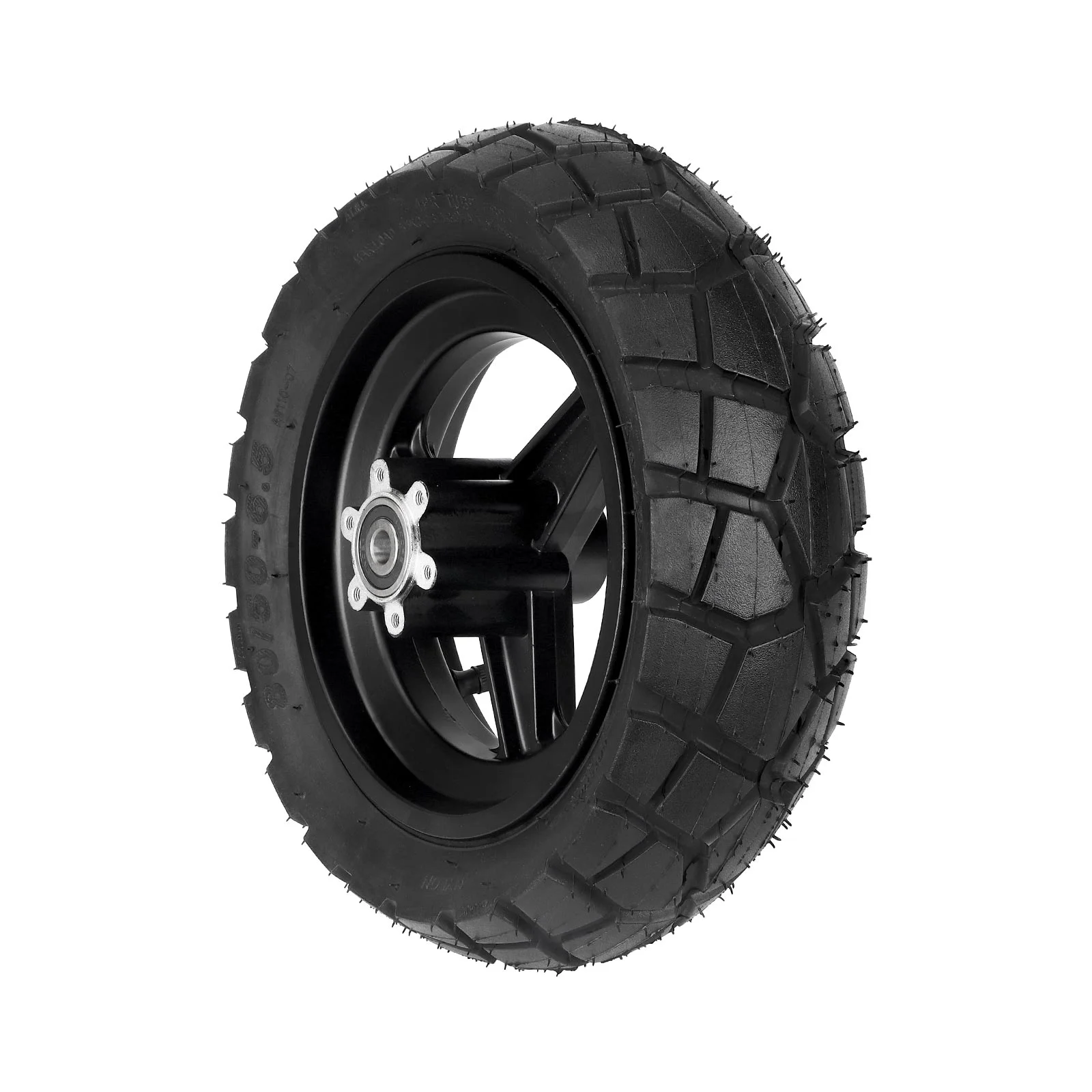 Roată față cu butuc și anvelopă 80/50-6.5 pentru Kukirin T3, Kukirin