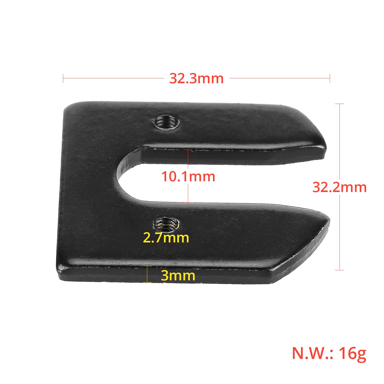 Placă de fixare pentru roata spate, 2 buc., pentru Xiaomi m365 Pro