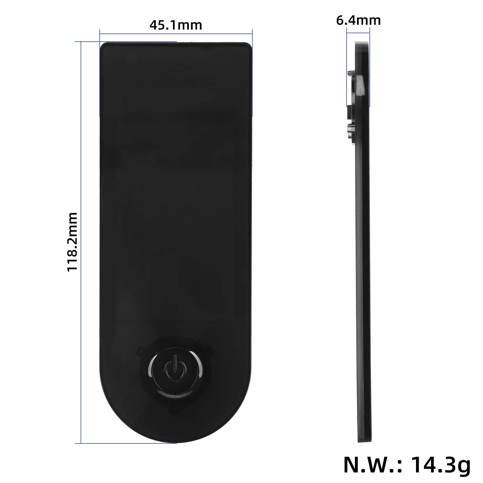 Husă pentru afișaj cu imprimare serigrafică, versiune europeană, pentru Xiaomi 6 Lite