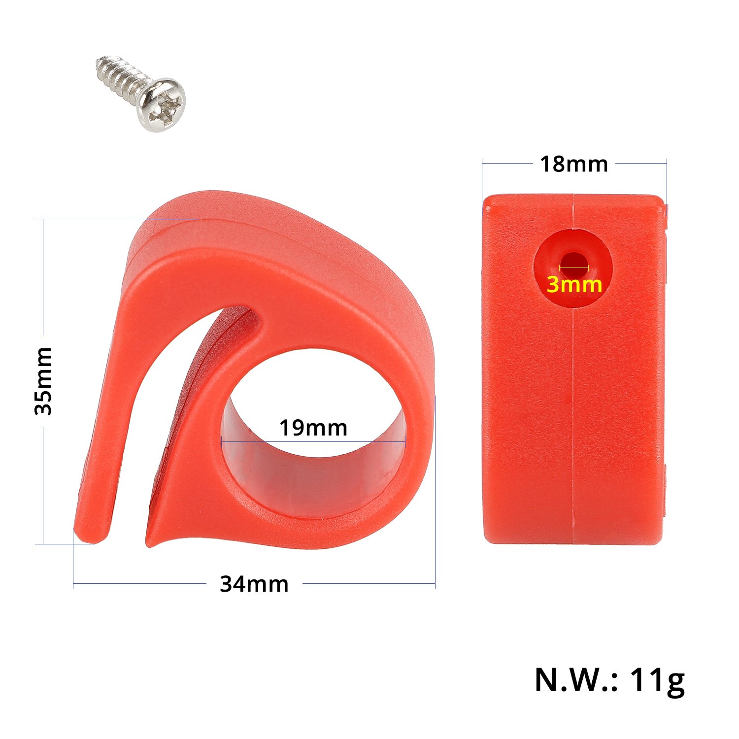 Cârlig de pliere roșu, pentru Xiaomi m365