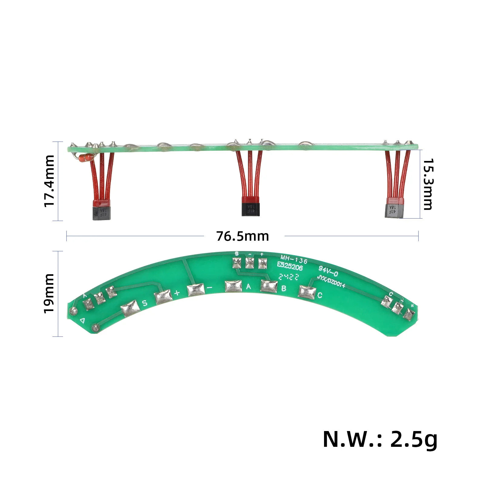 Senzor Hall pentru motor, placă PCB universală, pentru Ninebot Scooter G2