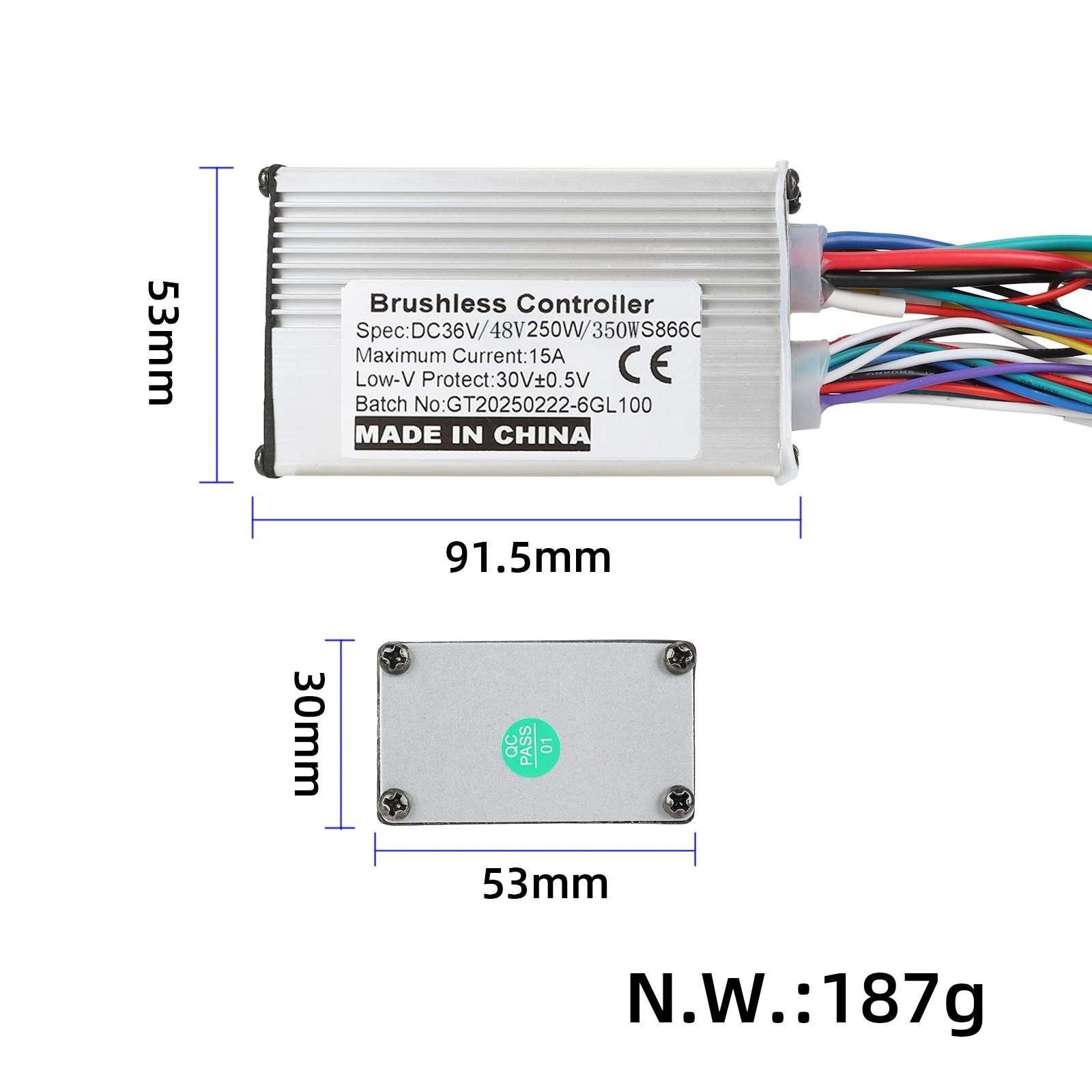 Controler 36V/48V 15A pentru afișaj S866