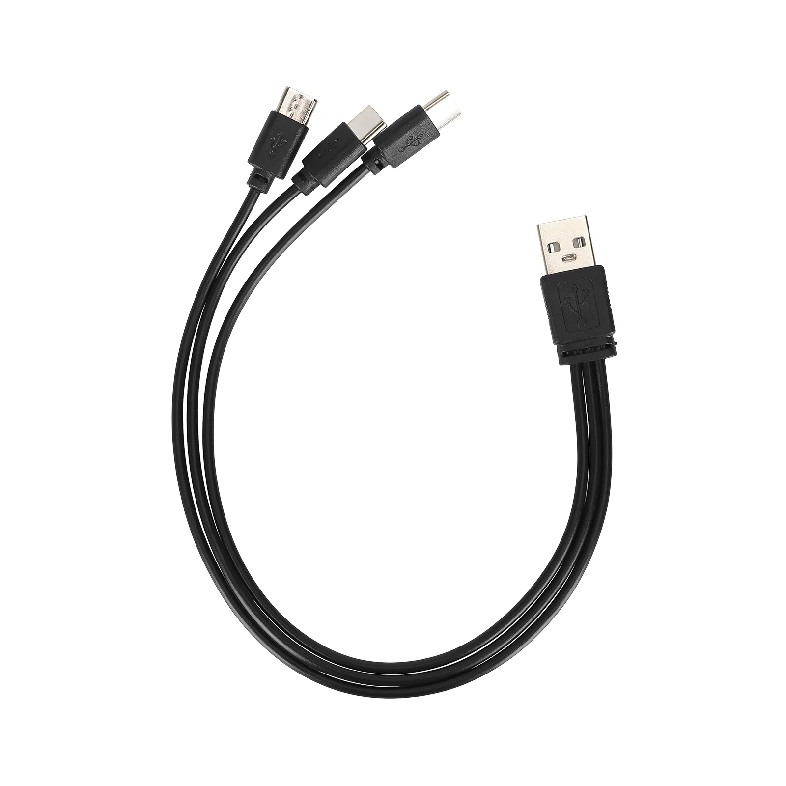 Cablu de date USB la TYPE-C, unu la trei, 3 în 1