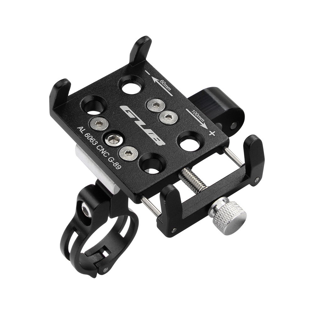 Suport pentru telefon G-89 din aliaj de aluminiu, negru, GUB