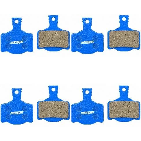 Plăcuțe de frână semimetalice albastre, 4 perechi, pentru MAGURA MT2, MT4, MT6, myBESTbike