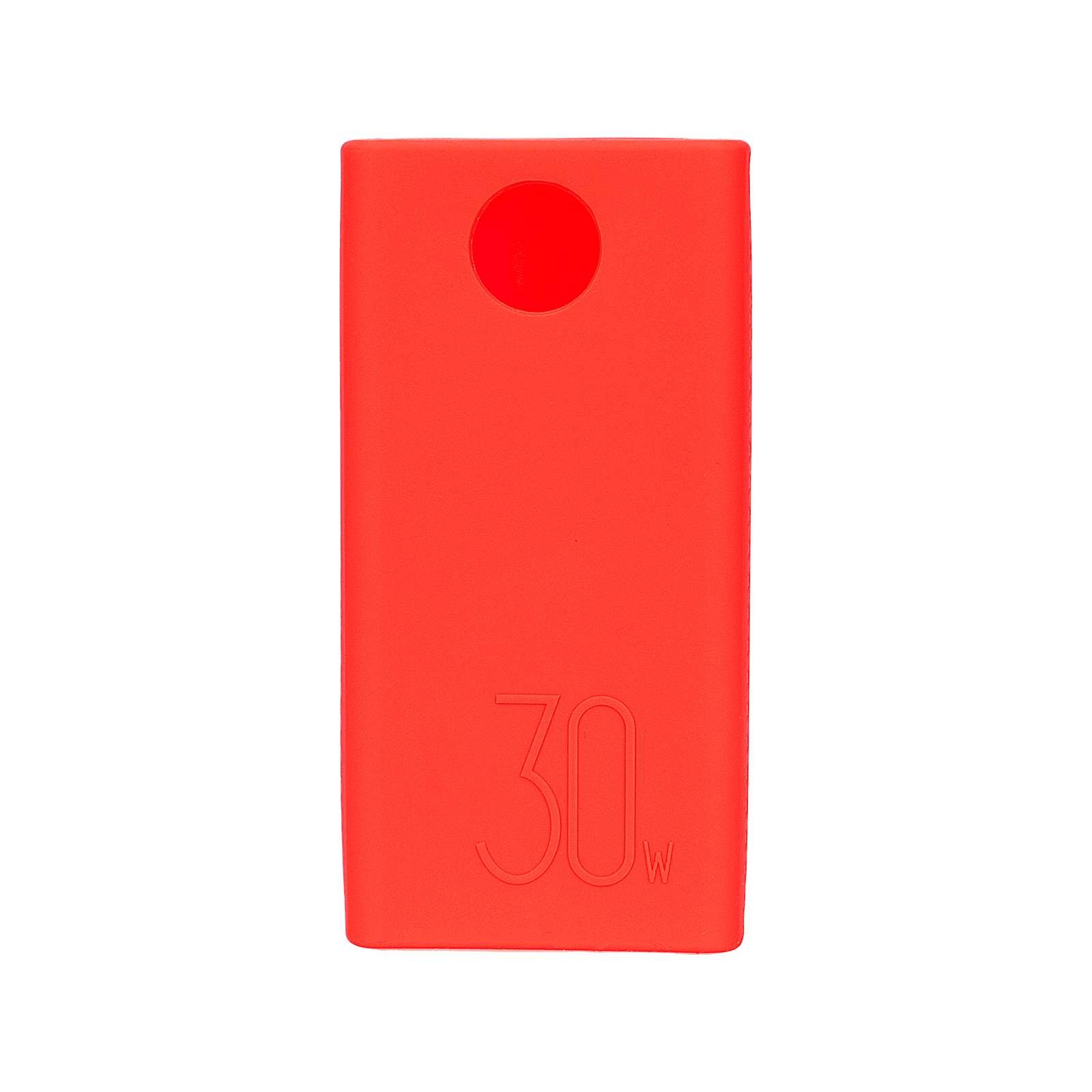 Husă din silicon roșie pentru power bank ROMOSS PEA30, anticădere