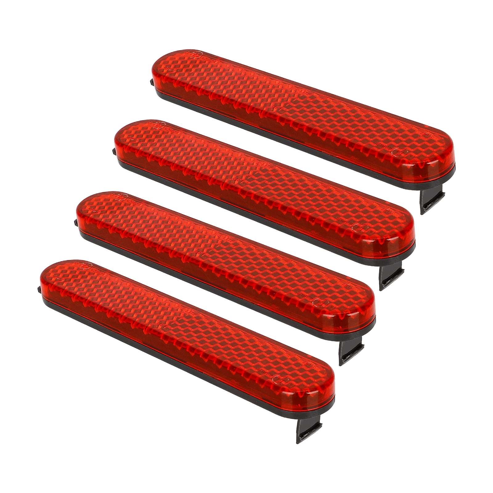 Reflectorizante roșii, 4 buc., pentru Pro 2, Essential, 1S, F2, F2 Plus și F2 Pro