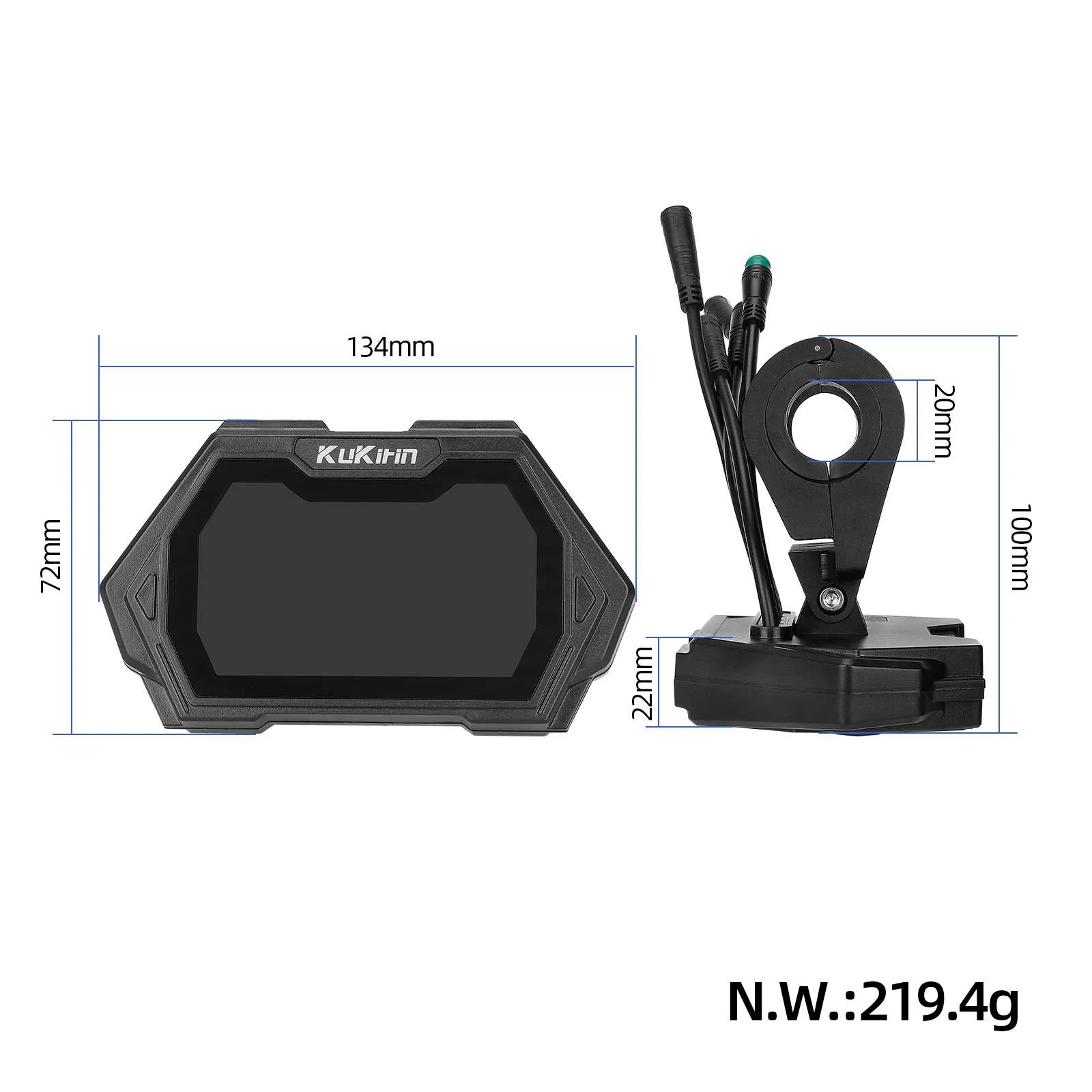 Afișaj original TFM13 (FEIMI-16) pentru Kukirin G2 Max