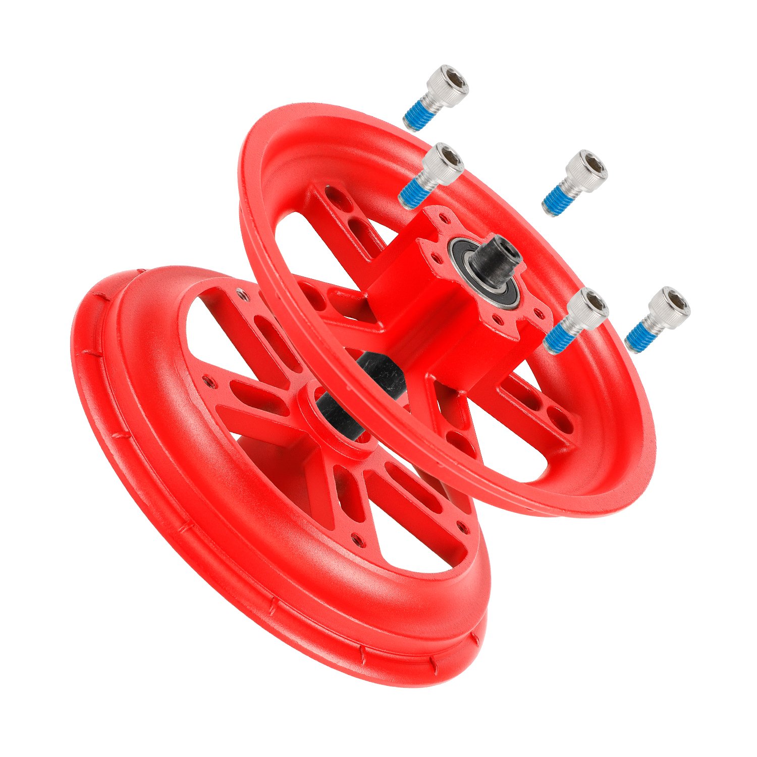 Butuc spate despicat roșu, 8.5 inch, pentru Xiaomi M365, 1S, MI3, Ulip
