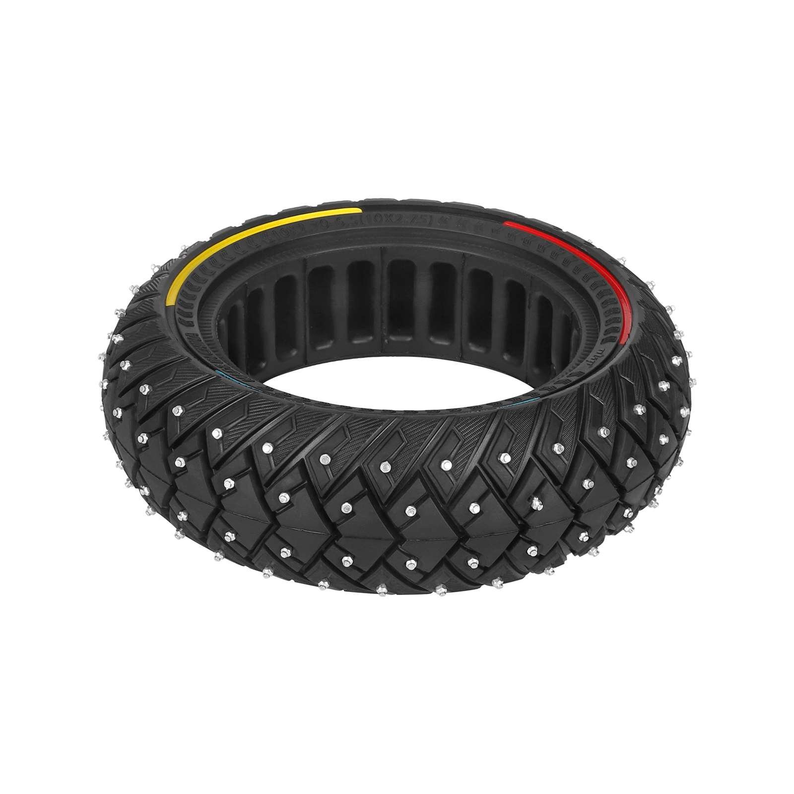 Anvelopă plină 10*2.70-6.5 cu șuruburi antiderapante, pentru Hover-1 Alpha, Ulip