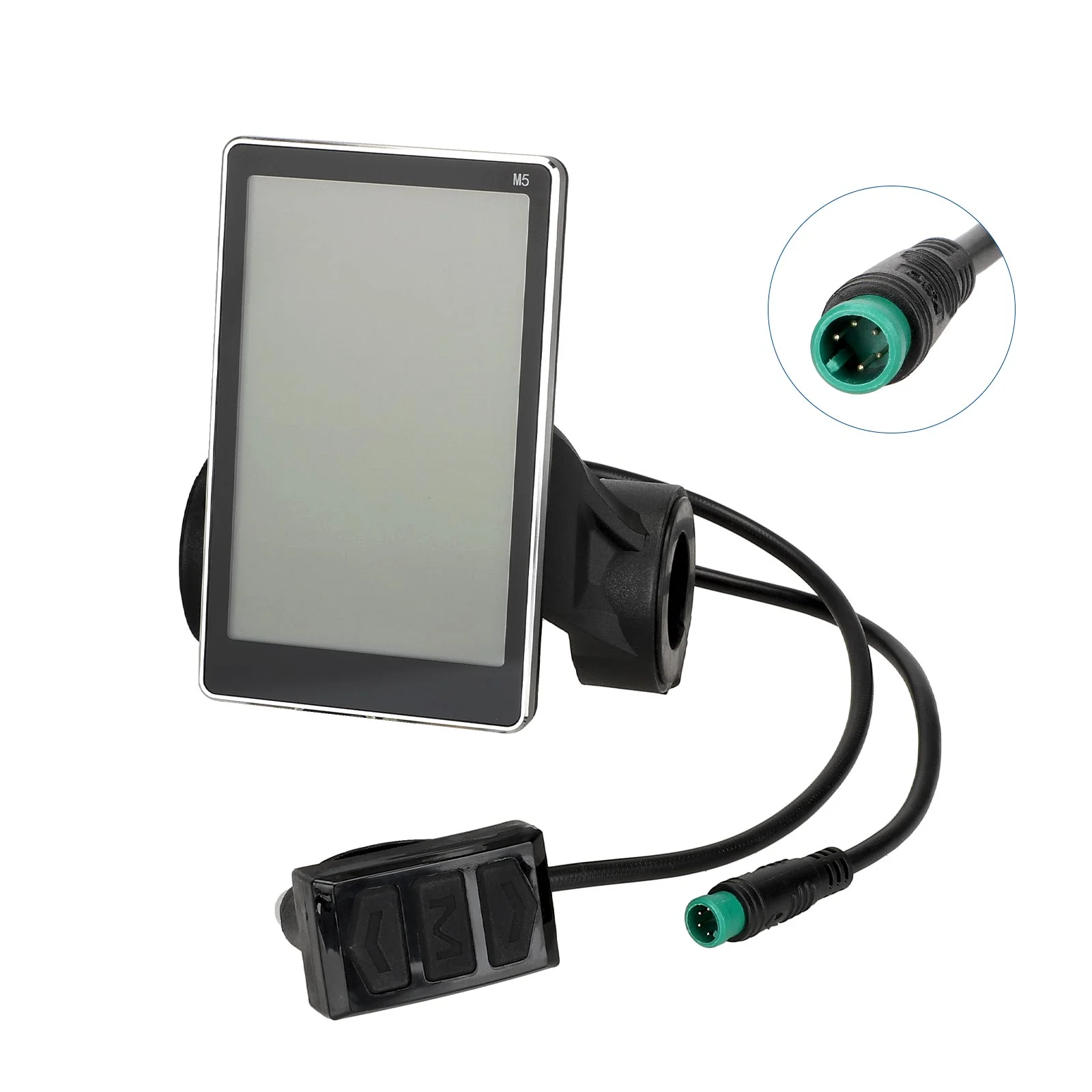 Afișaj color inteligent NFC 24V-60V, cu ștecher impermeabil M5