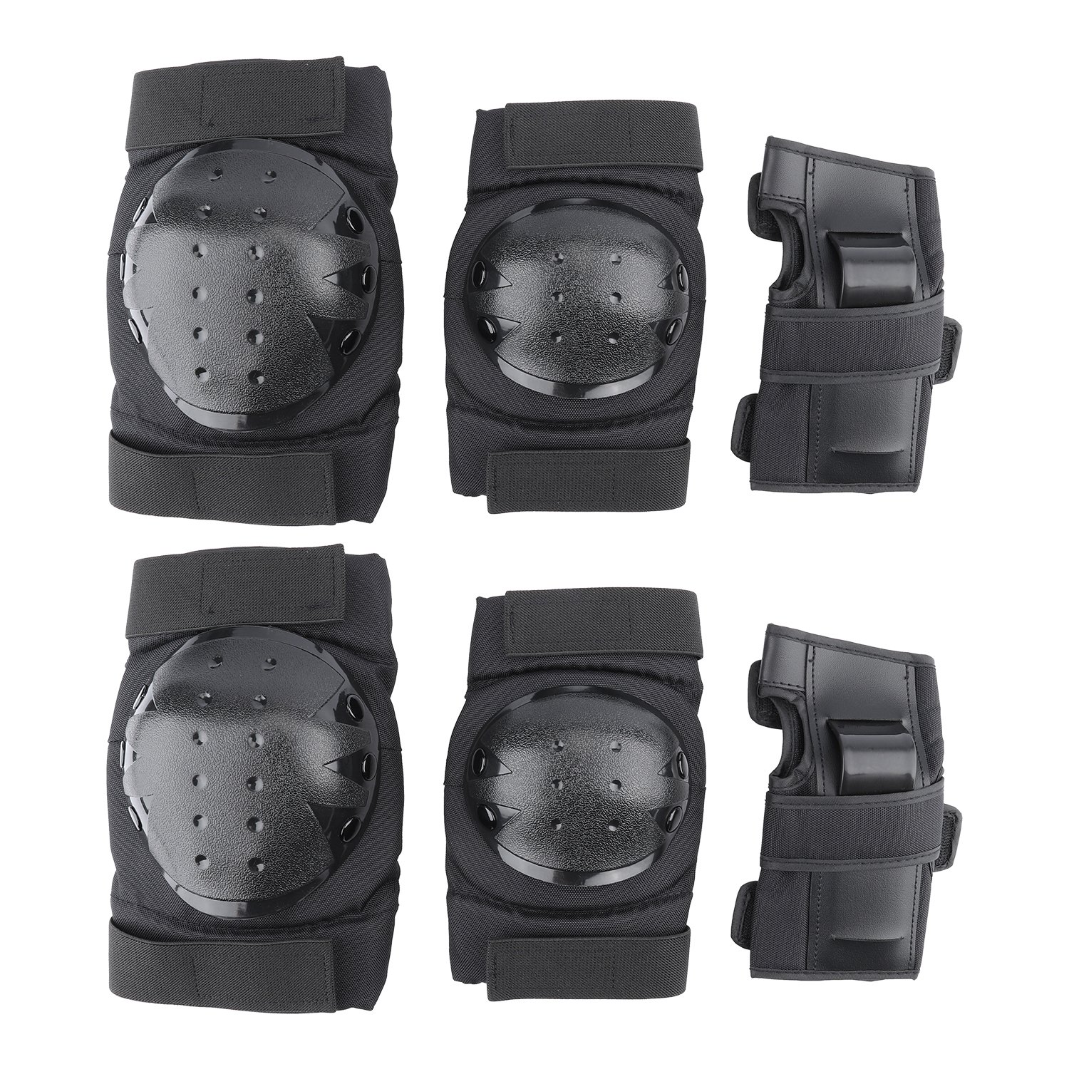 Set de protecție multi-punct mărime S (cap, genunchi, coate, palme)