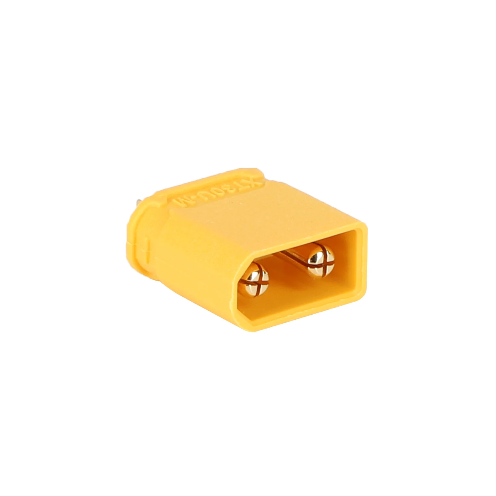 Ștecher XT30U-M masculin, placat cu aur, galben, Amass