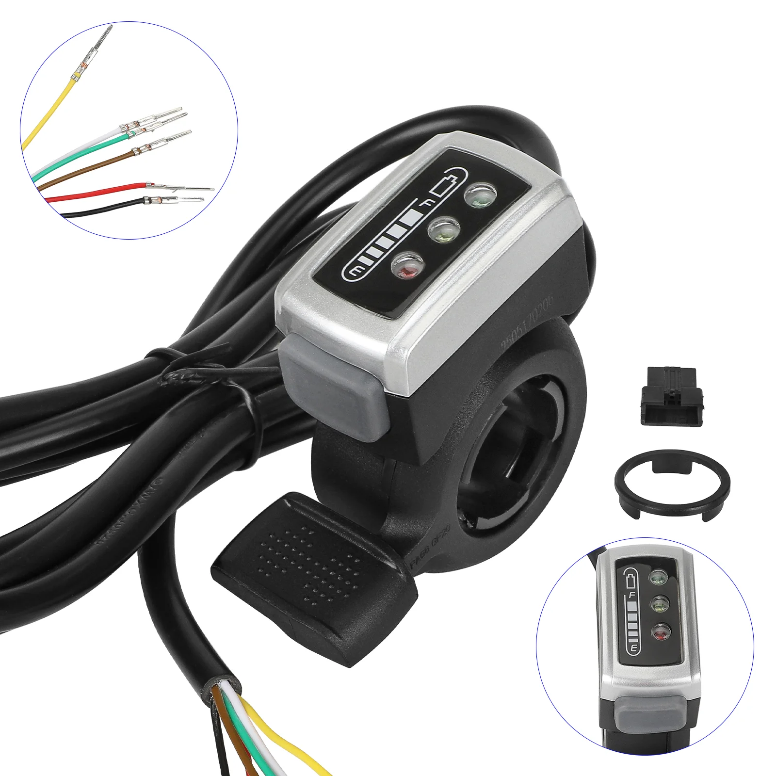 Manetă de accelerație cu afișaj 106DX, 24V, Wuxing