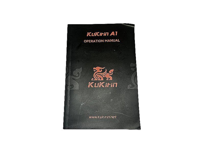 Manual de utilizare Kukirin A1