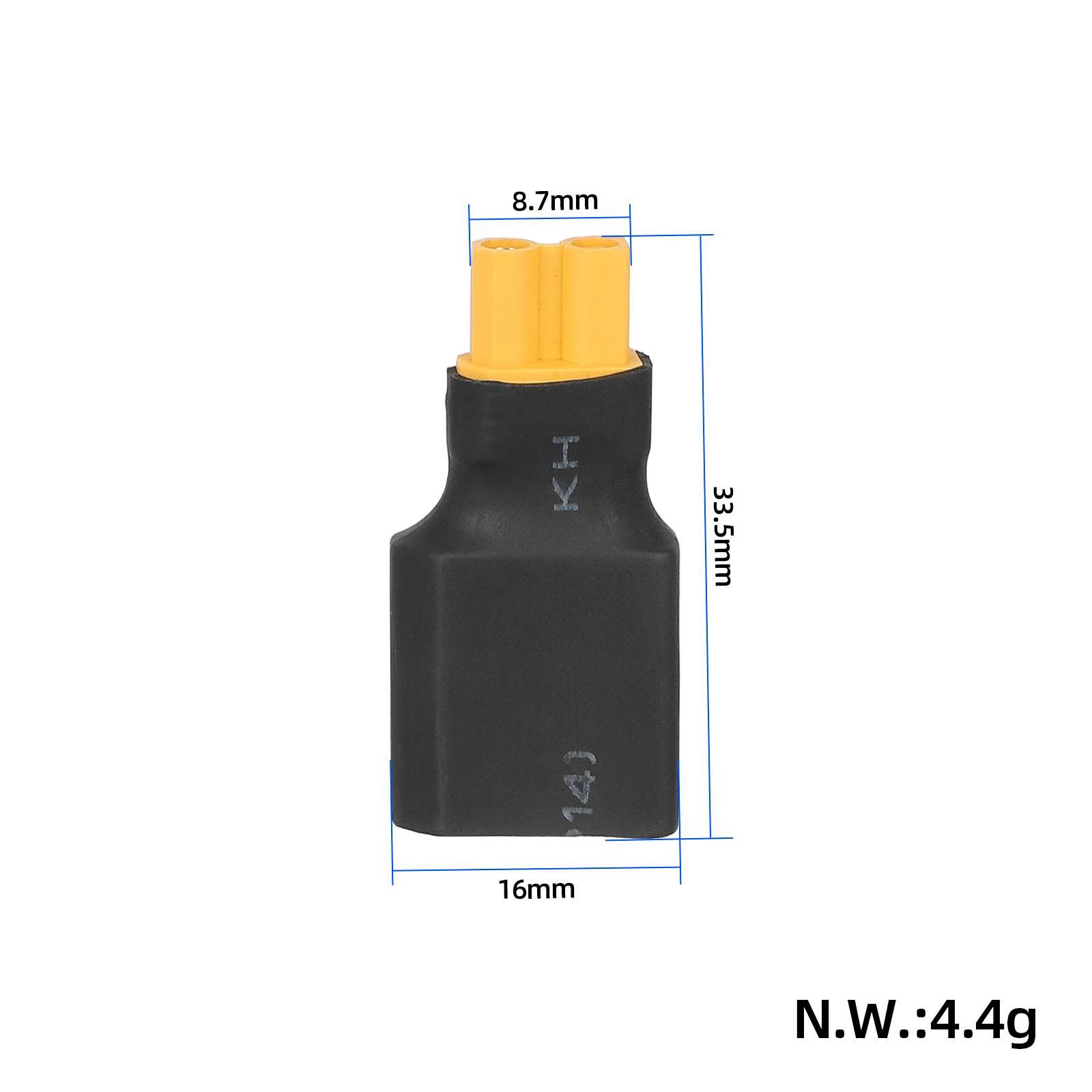 Adaptor XT60 tată la XT30 mamă