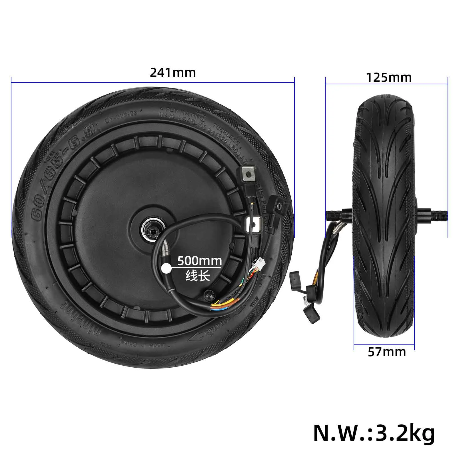 Motor în roată 450W pentru Ninebot F3