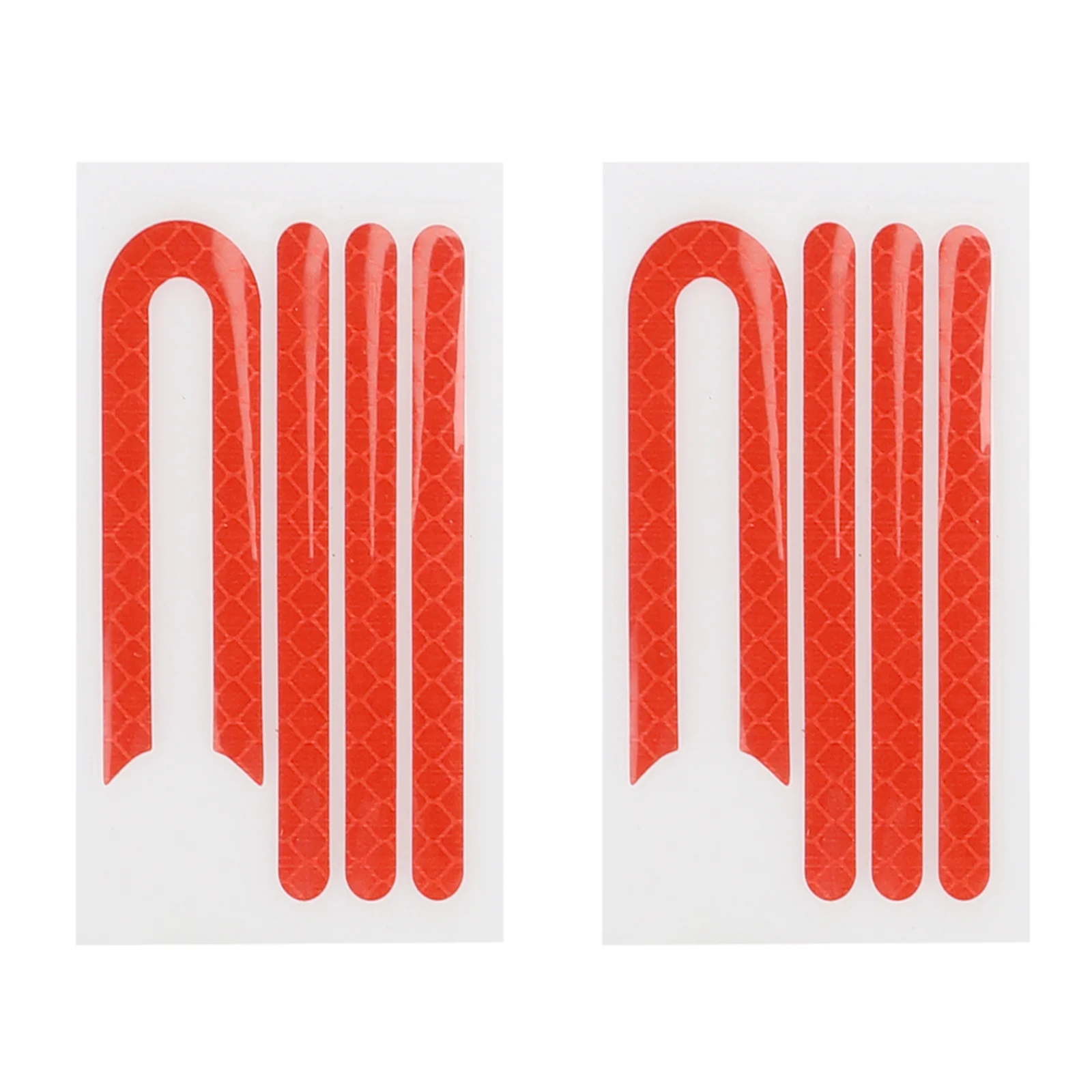 Benzi reflectorizante roșii, set de 2, pentru Xiaomi M365, 1S, Pro