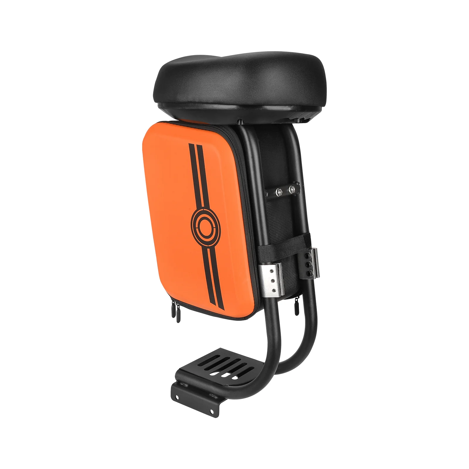 Șa neagră cu compartiment de bagaj pentru Xiaomi M365, M365 Pro, Pro2, 1S