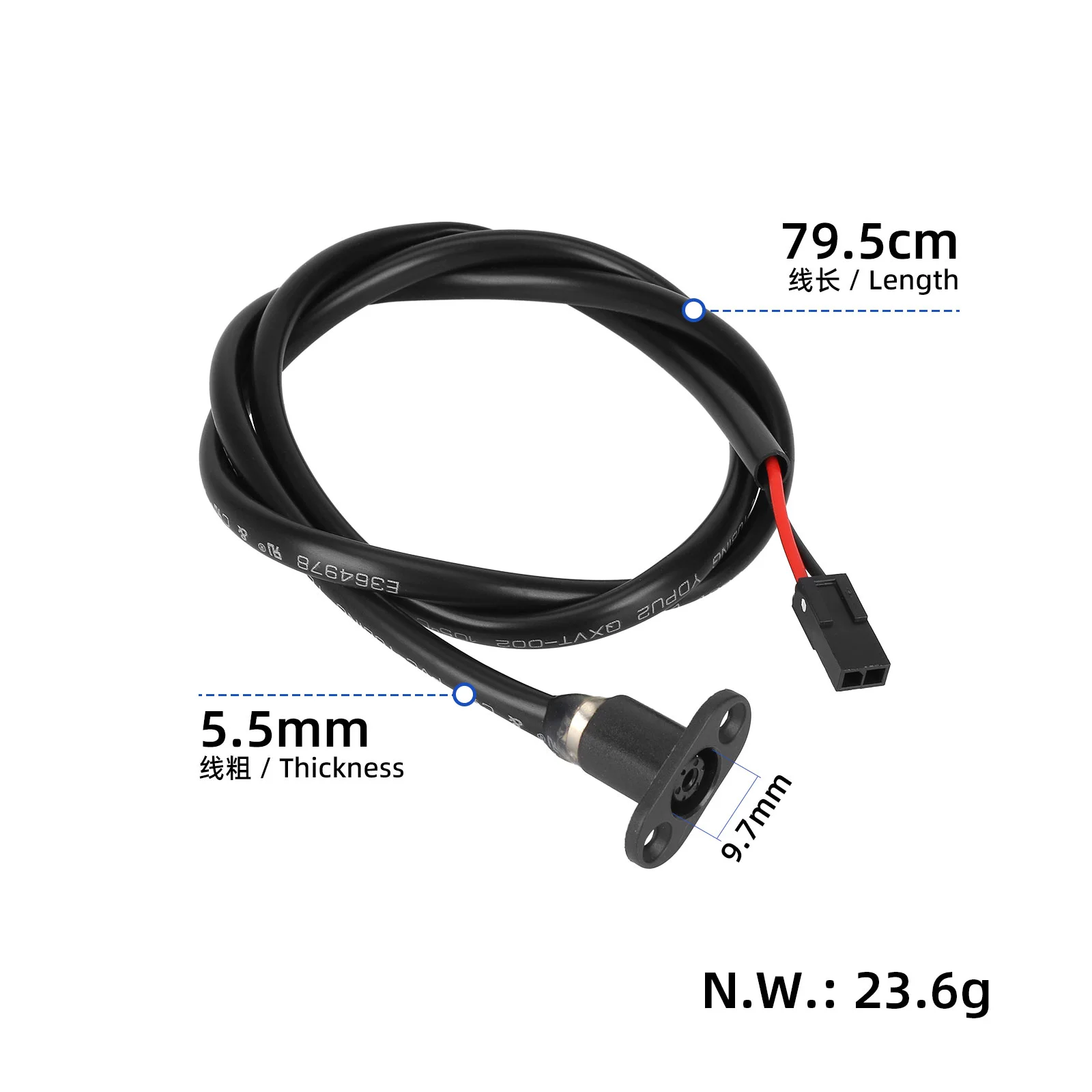 Husă pentru portul de încărcare impermeabilă, pentru Xiaomi Electric Scooter 5 Plus