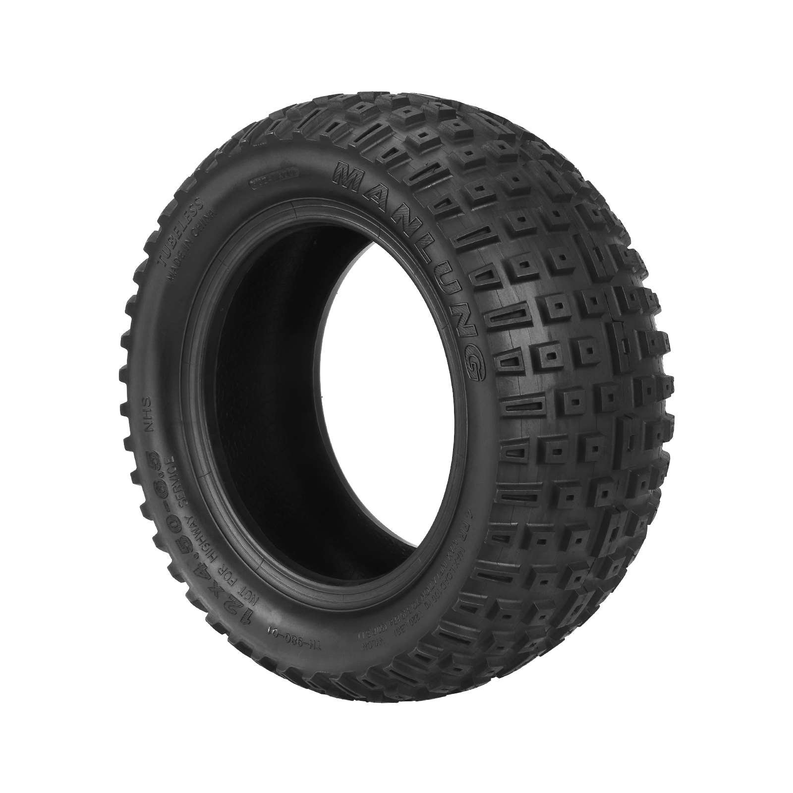 Anvelopă tubeless 12*4.5-6.5 (TH980), 12 inch, pentru trotinetă electrică, Manlung