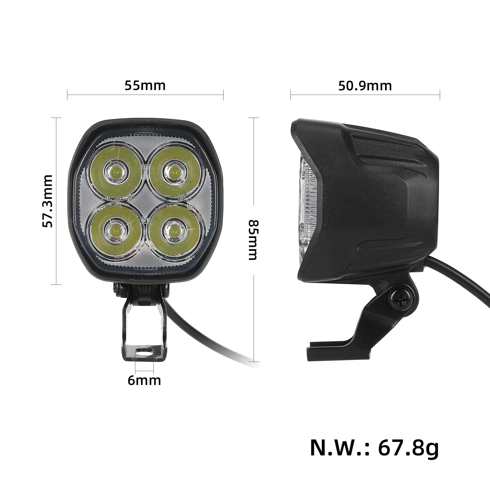 Far de înlocuire pentru KUGOO Kukirin G2 Pro DB, Kukirin