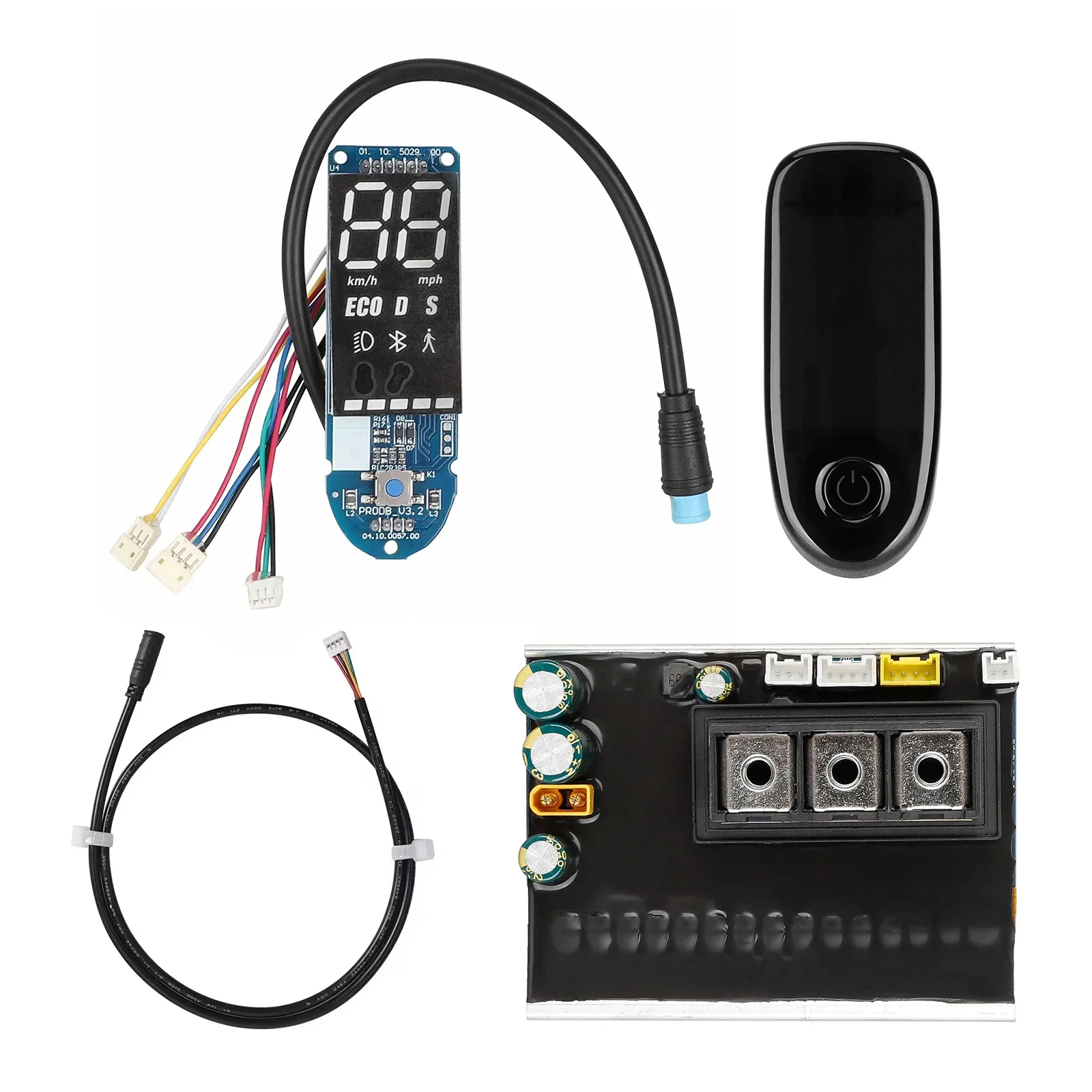 Set controler, placă Bluetooth, panou de comutatoare și cablu principal pentru Ninebot F20