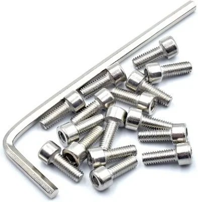 Șuruburi M2.5*21*57, set de 16 bucăți, pentru capacul lateral Xiaomi, cu 1 cheie imbus