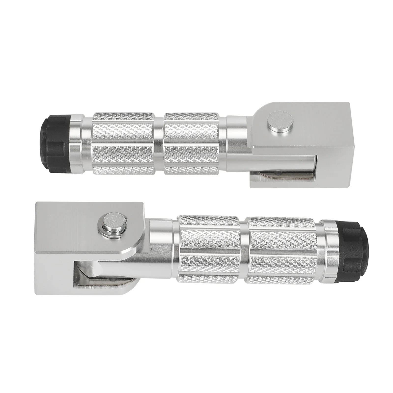 Suport pentru picior pliabil, argintiu, din aliaj de aluminiu, pentru Nine n70c, n80c