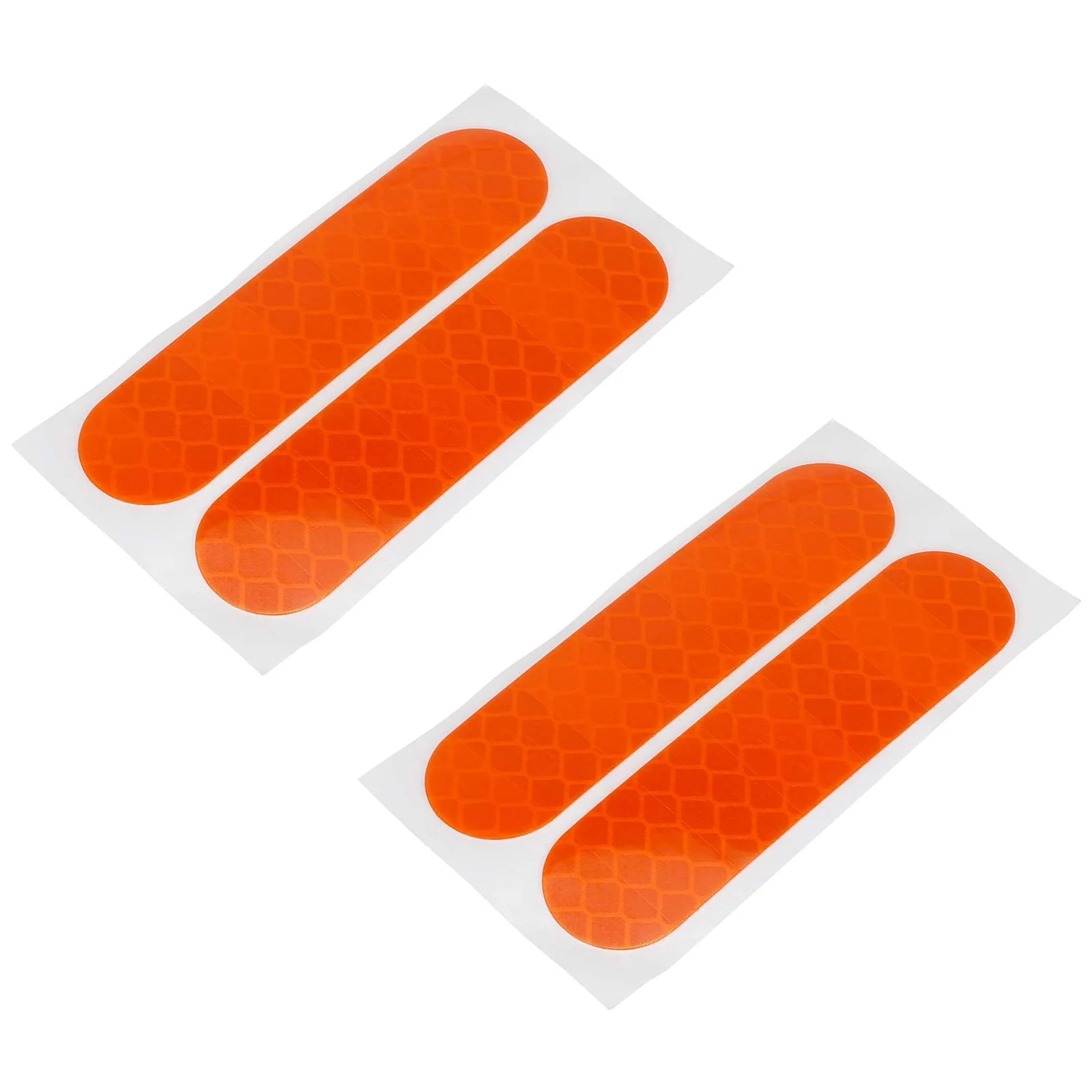 Autocolant reflectorizant portocaliu, 4 buc., pentru Segway Ninebot F20, F25, F30