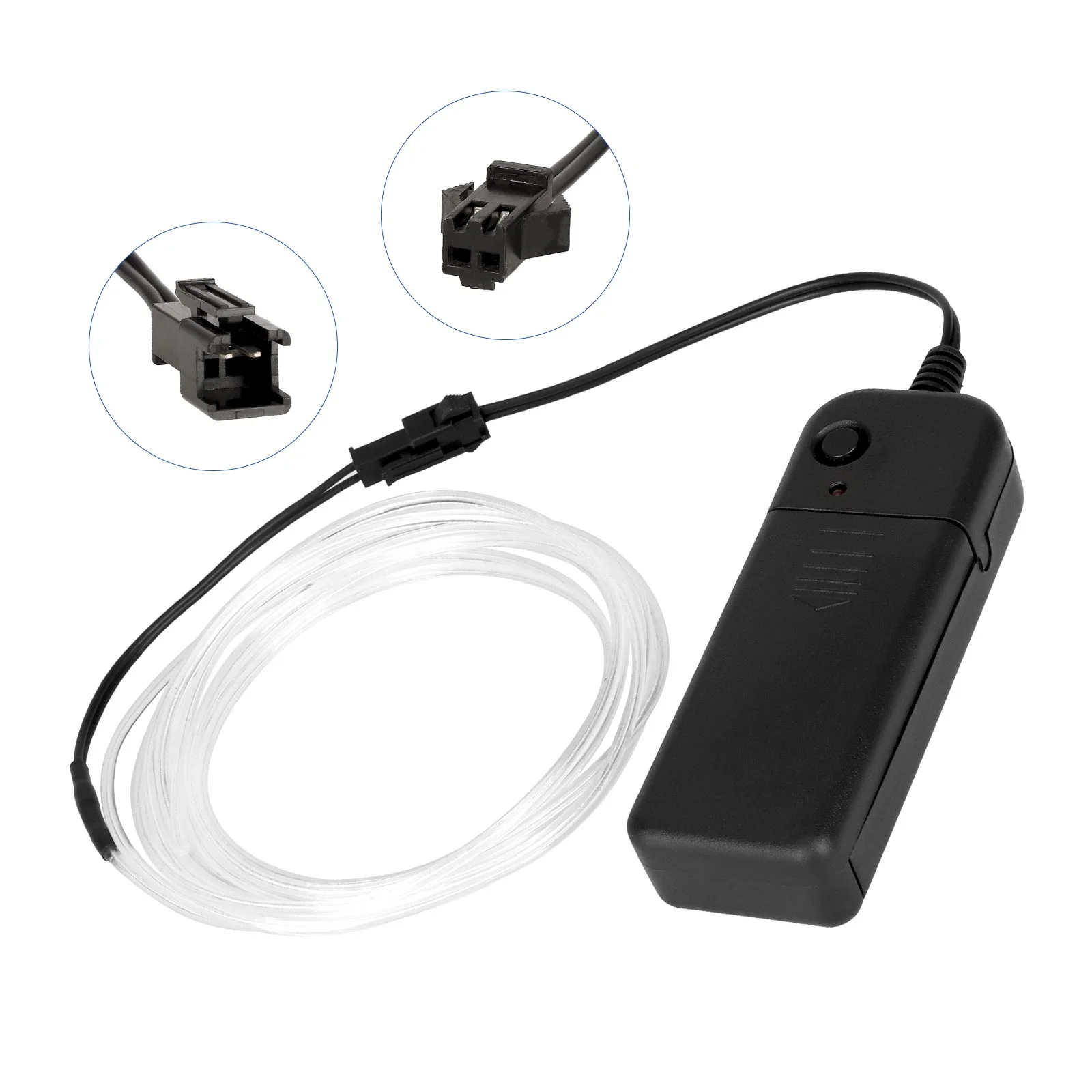 Lumină decorativă albastru deschis, 2M, pentru Ninebot G30 Max, Xiaomi M365 Pro
