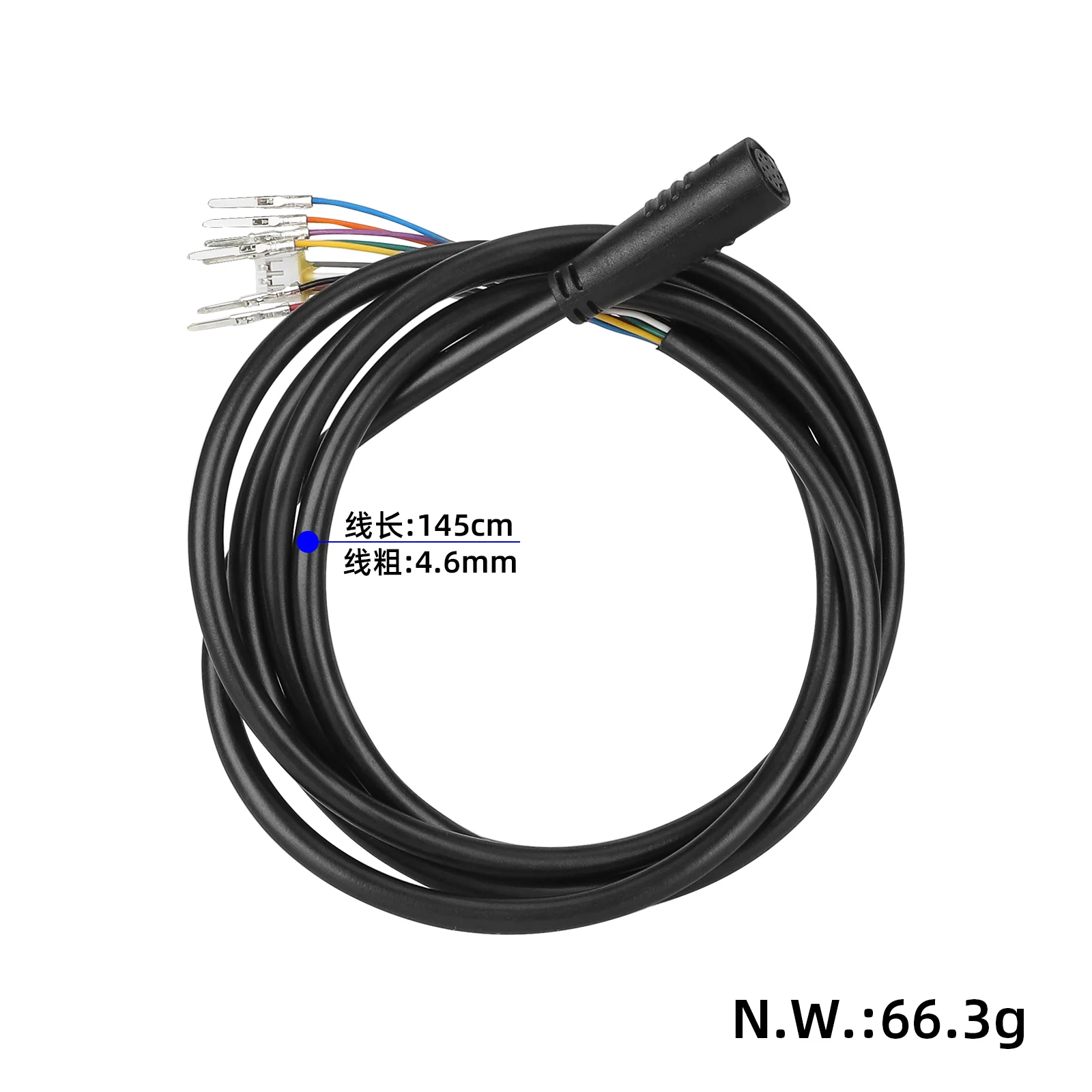 Cablu conector cu 10 pini și ștecher impermeabil, pentru Dualtron FOREVER, Dualtron